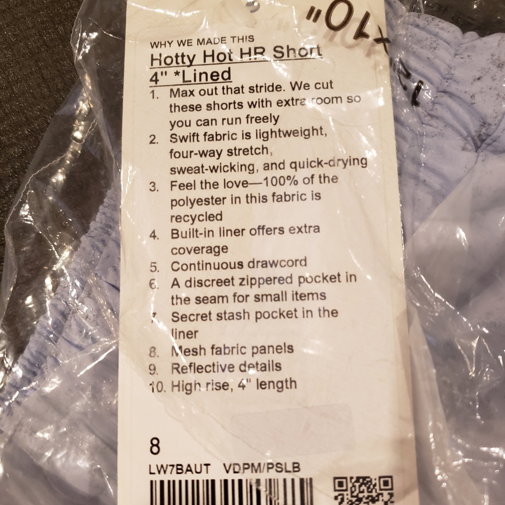 lululemon athletica Light blue Athletic Shorts - Picture 5 of 5